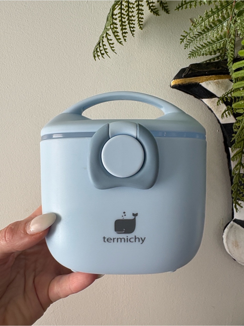 Light Blue Portable Formula Box